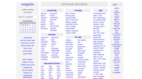 plattsburgh craigslist|craigslist list plattsburgh n.y.